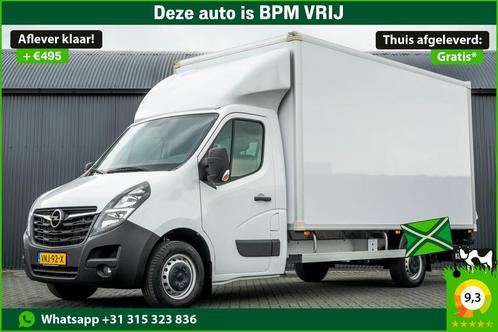 Opel Movano **2.3 Turbo | Bakwagen met Laadklep | 146 PK |, Auto's, Bestelauto's, Lease, Handgeschakeld, Wit, Grijs, Stof, Diesel