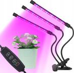 LED kweeklamp kweek groei bloei lamp planten + timer *3x arm, Verzenden, Nieuw