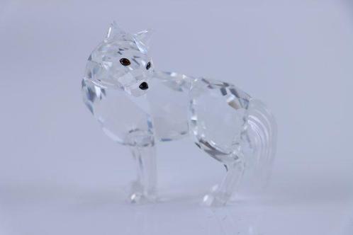 Figuur - Swarovski - Wolf (Boxed + Certificate) - Kristal, Antiek en Kunst, Curiosa en Brocante