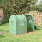 TRUUSK Foliekas Met 2 Roldeuren, Winddicht, Met Zijraam, UV-, Tuin en Terras, Verzenden, Nieuw