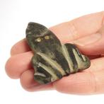 Sumerisch Speksteen Kikker Amulet (Zonder Minimumprijs), Antiek en Kunst