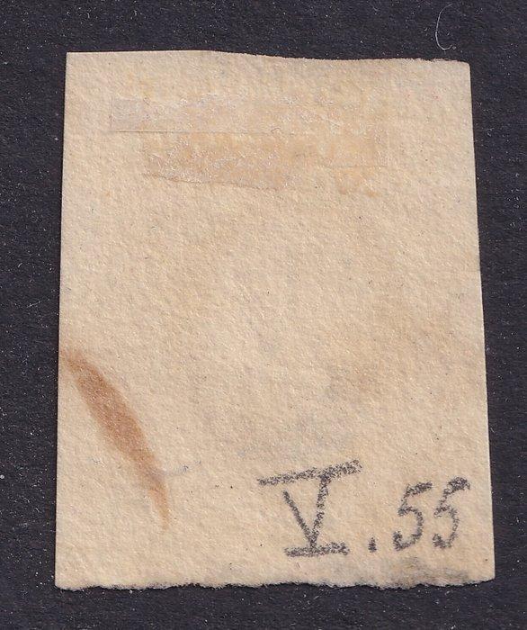 Nederland 1852 - Zeer breed kruisstuk 10 cent Willem III -, Postzegels en Munten, Postzegels | Nederland