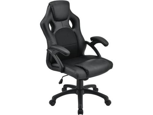 Veiling - Racing Bureaustoel / Gamestoel Montreal - Zwart, Huis en Inrichting, Bureaustoelen