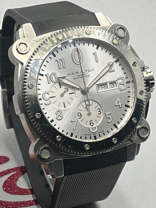Hamilton - Khaki Navy BeLOWZERO Automatic Chronograph -, Sieraden, Tassen en Uiterlijk, Horloges | Heren
