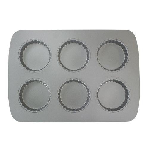 PME Bakvorm Tartelette 6 stuks, Hobby en Vrije tijd, Taarten en Cupcakes maken, Nieuw, Verzenden