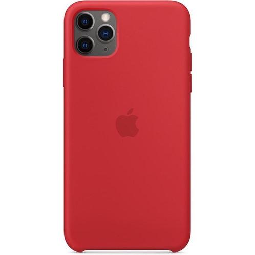 Apple Silicone Backcover iPhone 11 Pro Max hoesje - Red, Hobby en Vrije tijd, Overige Hobby en Vrije tijd, Zo goed als nieuw, Ophalen of Verzenden