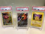 Pokémon - 3 Graded card - Paras, Pikachu, Charizard VSTAR, Nieuw