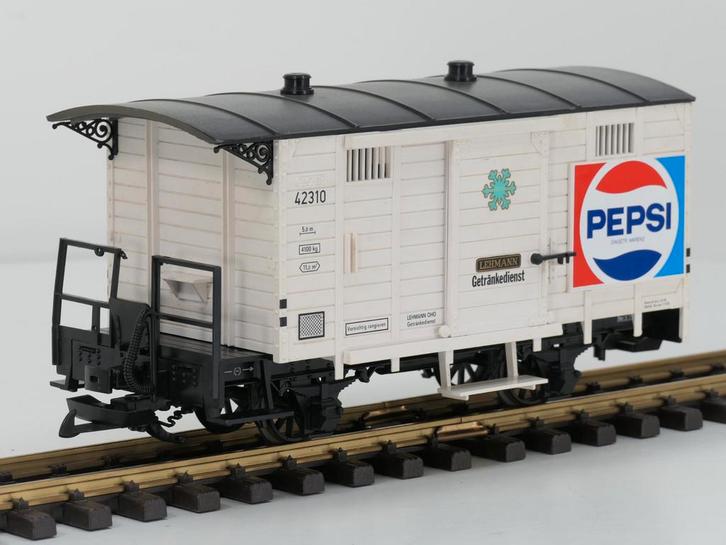 LGB 4031 Pepsi Getränkedienst (Goederenwagons Standaard), Hobby en Vrije tijd, Modeltreinen | Overige schalen, Overige typen, Gebruikt