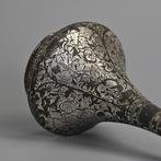 Waterpijp - Antieke Bidri Hookah-basis – zilveren inleg op, Antiek en Kunst