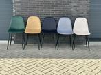 Lina® Napoli - Velvet Eetkamerstoelen - Set van 4 - OP=OP, Overige kleuren, Stof, Nieuw, Ophalen of Verzenden