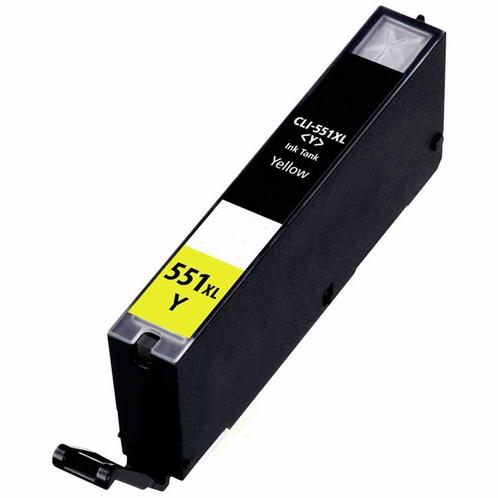 Huis-Merk  CANON  CLI-551 XL Yellow 14ml + Chip 247Print, Computers en Software, Printerbenodigdheden, Nieuw, Verzenden