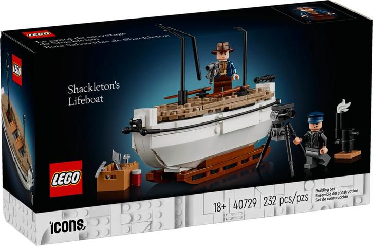 LEGO Icons Shackletons Lifeboat - 40729 (Nieuw), Kinderen en Baby's, Speelgoed | Duplo en Lego, Nieuw, Verzenden