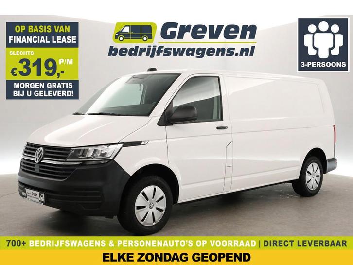 Volkswagen Transporter 2.0 TDI L2H1 150PK | Airco | Cruise, Auto's, Bestelauto's, Te koop, Handgeschakeld, Financial lease, Diesel