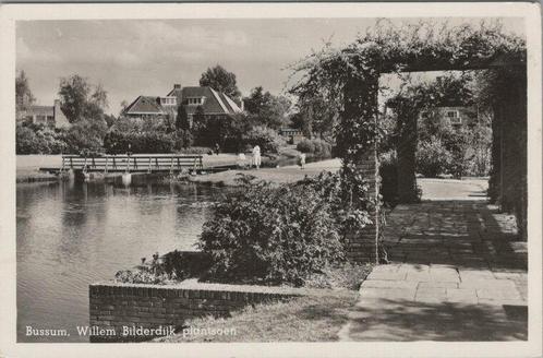 BUSSUM - Willem Bilderdijk plantsoen, Verzamelen, Ansichtkaarten | Nederland, Verzenden