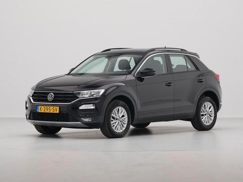 Zakelijke Lease |  Volkswagen T-Roc 1.0 TSI 110pk Style, Auto's, Volkswagen, Dealer onderhouden, Lease, Zwart, Handgeschakeld