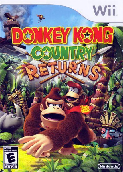 Donkey Kong Country Returns-Amerikaans (Wii) Gebruikt, Spelcomputers en Games, Games | Nintendo Wii, Zo goed als nieuw, Ophalen of Verzenden