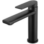 REA Mat zwarte wastafelkraan - Laag model - Strak design..., Ophalen of Verzenden, Nieuw