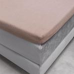 Fresh and Co Hoeslaken Flanel - Topper - Taupe 180 x 210/220, Verzenden, Nieuw, Eenpersoons, Hoeslaken of Sloop