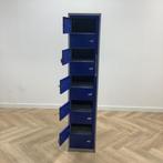 Tweedehands lockerkast 10 vaks (hxbxd) 182x38x46 cm, Grijs -, Huis en Inrichting, Kasten | Lockerkasten, Ophalen of Verzenden
