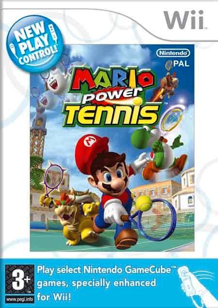 Wii New Play Control: Mario Power Tennis, Spelcomputers en Games, Games | Nintendo Wii, Zo goed als nieuw, Verzenden