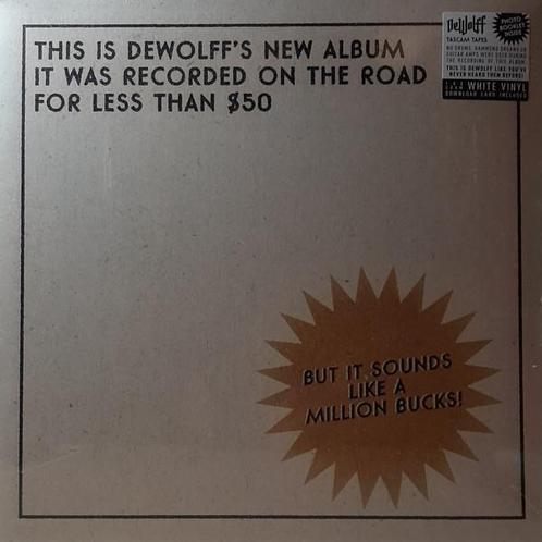 lp nieuw - Dewolff - Tascam Tapes, Cd's en Dvd's, Vinyl | Rock, Zo goed als nieuw, Verzenden