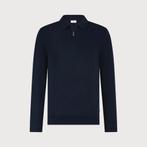 -40% Blue Industry  Blue Industry De half-zip pullover |  ma, Verzenden, Nieuw, Blauw