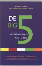 De Big 5 persoonlijkheidsfactoren 9789057122033, Verzenden, Zo goed als nieuw, M. Doddema-Winsemius