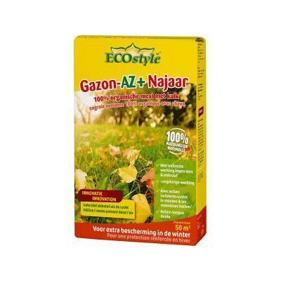 Gazonmest AZ+ najaar 2kg - gras bemesting - ecostyle, Tuin en Terras, Aarde en Mest, Mest, Ophalen of Verzenden