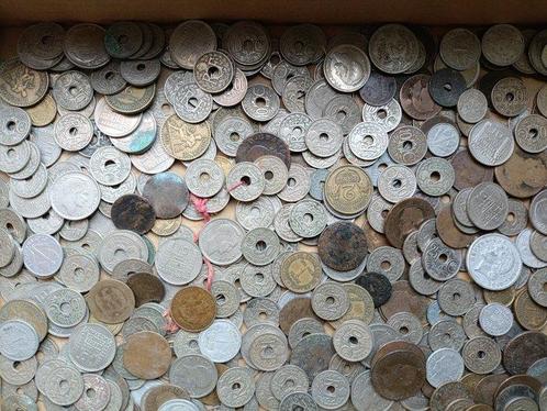 Frankrijk. Lot of ± 2.5 Kg of old coins - different dates, Postzegels en Munten, Munten | Europa | Niet-Euromunten