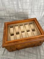 Hobbydoos - Hout - Vintage houten doos, Antiek en Kunst, Curiosa en Brocante