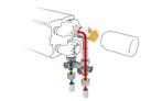 Jaga aansluitpakket 104 t.b.v 16 mm, Doe-het-zelf en Verbouw, Verwarming en Radiatoren, Ophalen of Verzenden, Nieuw, Radiator