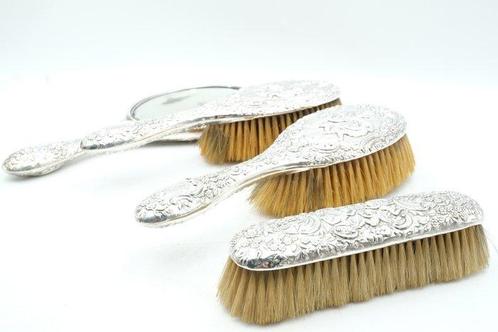 Mappin & Webb Limited - Beautycase (4) - .925 zilver, Antiek en Kunst, Antiek | Goud en Zilver