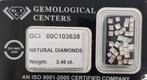 Zonder Minimumprijs - 37 pcs Diamant (Natuurlijk) - 2.40 ct, Sieraden, Tassen en Uiterlijk, Edelstenen, Nieuw