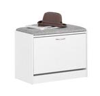 Schoenenbank met opbergruimte en zachte zitting – Wit, Huis en Inrichting, Kasten | Schoenenkasten, Verzenden, Nieuw