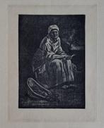 Félicien Rops (1833-1898) - Oude-Kate (La vieille Catherine)