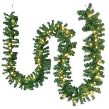 Kunstkerstslinger / Sparrenslinger / Kerstslinger - 5 Meter beschikbaar voor biedingen