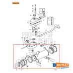 Bieden: Volvo Penta TAMD31M heat exchanger used - 3586704, Watersport en Boten, Ophalen of Verzenden, Nieuw, Motor en Techniek