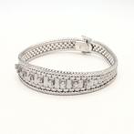 Armband - 14 karaat Witgoud Diamant (Natuurlijk), Sieraden, Tassen en Uiterlijk, Armbanden, Nieuw