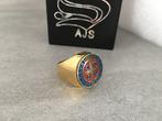 AJS - Uniek handgemaakt CSPB Tempeliers Sint-Benedictus ring, Antiek en Kunst