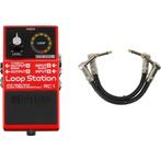 Boss RC-1 Loop Station + patchkabels, Muziek en Instrumenten, Nieuw, Verzenden