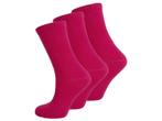 3 paar Naadloze damessokken - Fuchsia, Verzenden, Nieuw