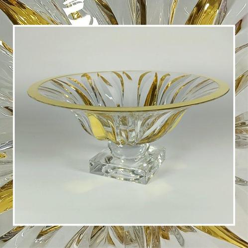 SECOLOVENTESIMO - Tafelmiddenstuk - Gouden Vlam kom - 24 kt, Antiek en Kunst, Curiosa en Brocante