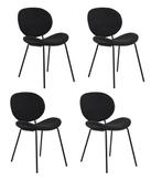 2dekans | Kick Eetkamerstoel - Set van 4 - Max. 150 kg -, Huis en Inrichting, Stoelen, Ophalen of Verzenden, Zo goed als nieuw