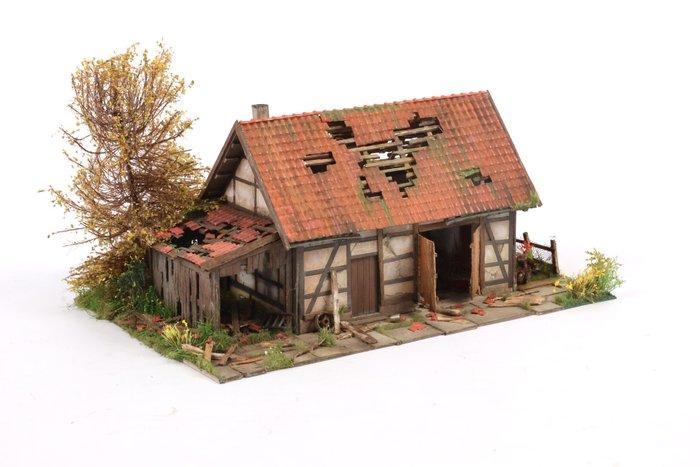 Zelfbouw H0 - Modeltreingebouwen (1) - Vervallen, Hobby en Vrije tijd, Modeltreinen | H0