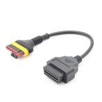 Benelli 6 Pins OBD - 16 Pins OBD2 Verloopkabel Motorfiets, Verzenden, Nieuw