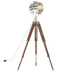 Driepoot Lamp 165cm - Mango Hout - Retourdeal - Duurzaam, Ophalen of Verzenden, Nieuw, Retro stijl, 100 tot 150 cm