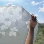 Statisch raamfolie bladeren 46cm (voor dubbel, HR+/++/+++), Nieuw