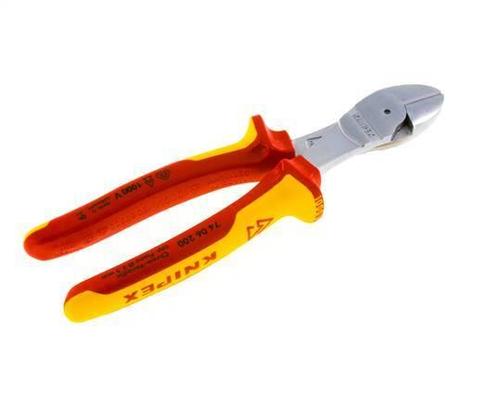 Knipex Krachtzijkniptang 200mm VDE-Getest Tot 1000V, Doe-het-zelf en Verbouw, Gereedschap | Handgereedschap, Nieuw, Verzenden