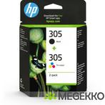 HP 305 Origineel Normaal rendement Zwart, Cyaan, Magenta,, Computers en Software, Printerbenodigdheden, Verzenden, Nieuw, HP