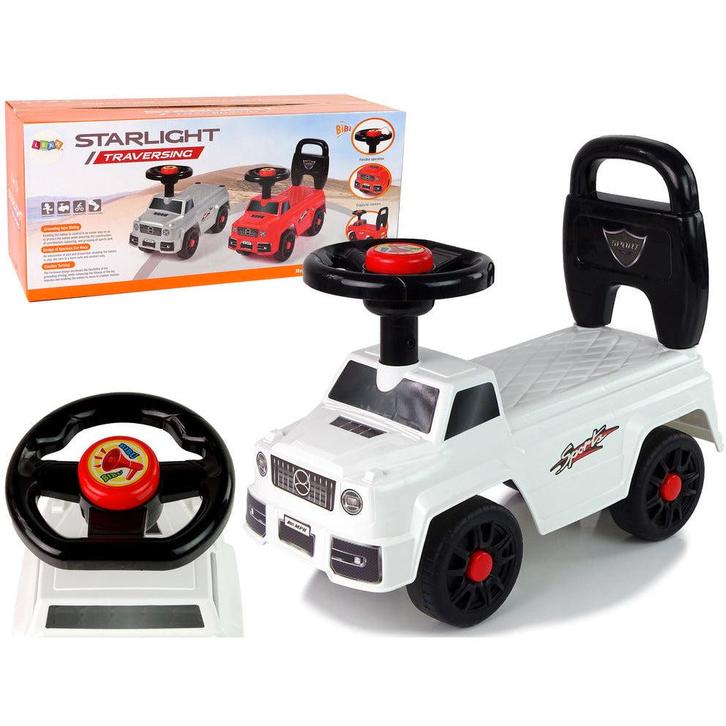 Starlight Traversing Mercedes loopauto met claxon en, Kinderen en Baby's, Speelgoed | Buiten | Voertuigen en Loopfietsen, Ophalen of Verzenden